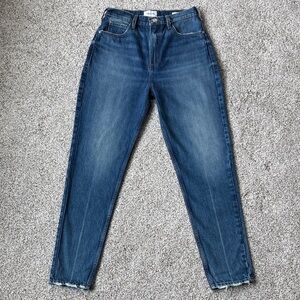 Frame Denim High Rise Blue Jeans